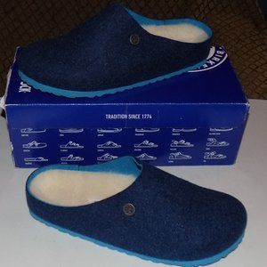 New Birkenstick Kaprun Rivet wool felt/shearling